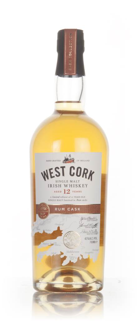 West Cork 12 Year Old Rum Cask Finish product image