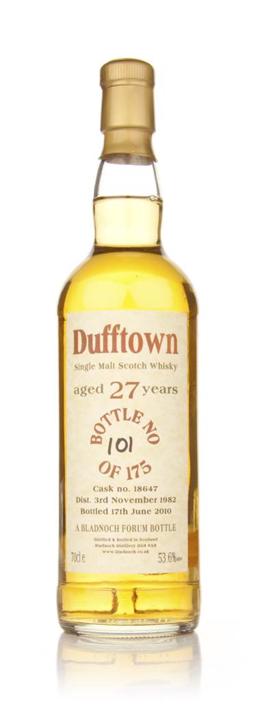 Dufftown 27 Year Old 1982 (Bladnoch) product image