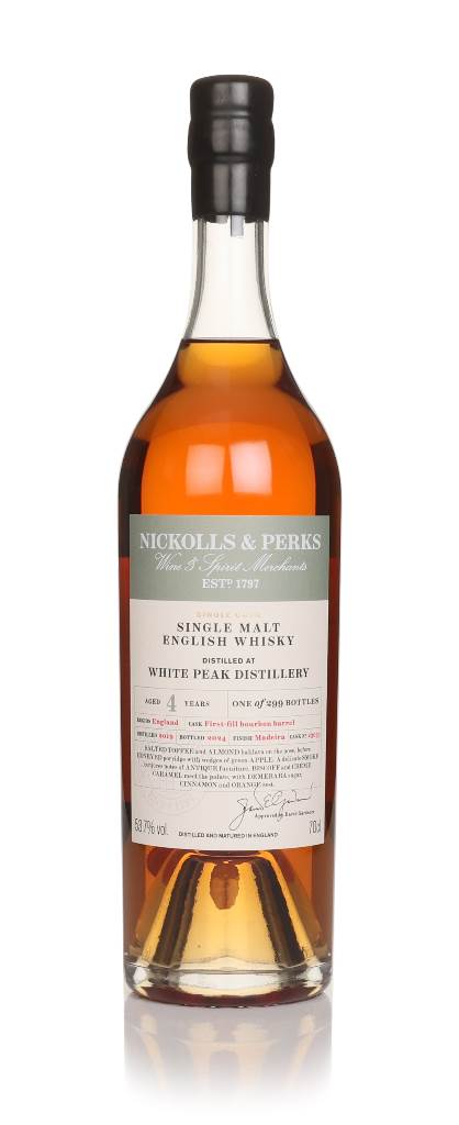 White Peak 4 Year Old 2019 (cask 23033) - Nickolls & Perks product image