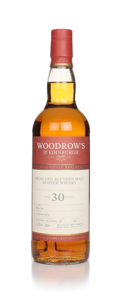 Highland Blended Malt 30 Year Old 1994 (cask 10) - Woodrow's of Edinburgh product image