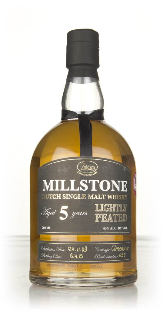 Millstone 5 Year Old Lightly Peated Dutch Single Malt Whisky product image