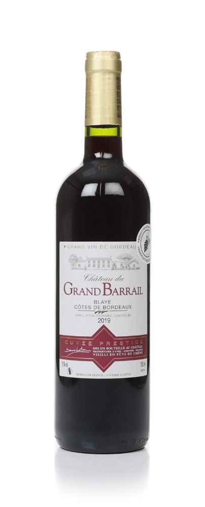 Château du Grand Barrail Blaye Côtes de Bordeaux 2019