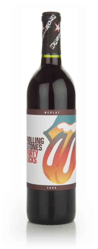 Wines that Rock - Rolling Stones - Forty Licks - 2009 Merlot